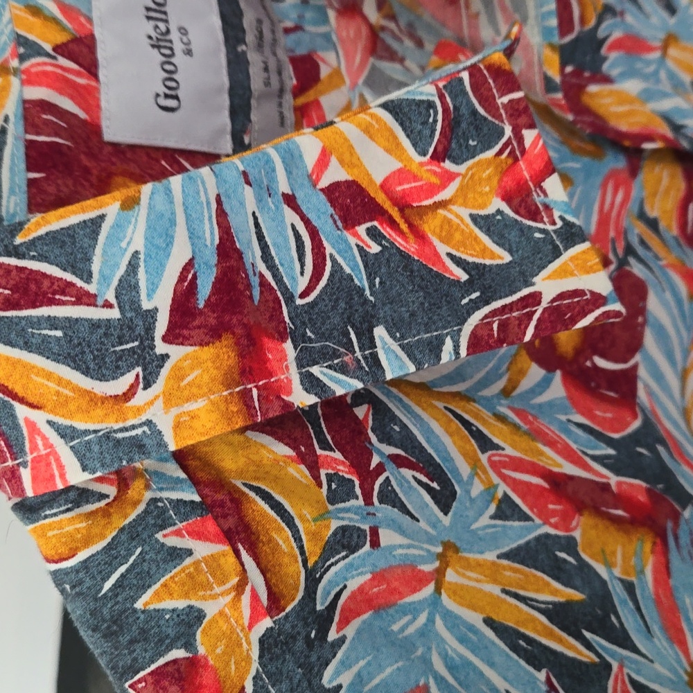 Goodfellow & Co tropical short sleeve shirt - Picture 3 of 10
